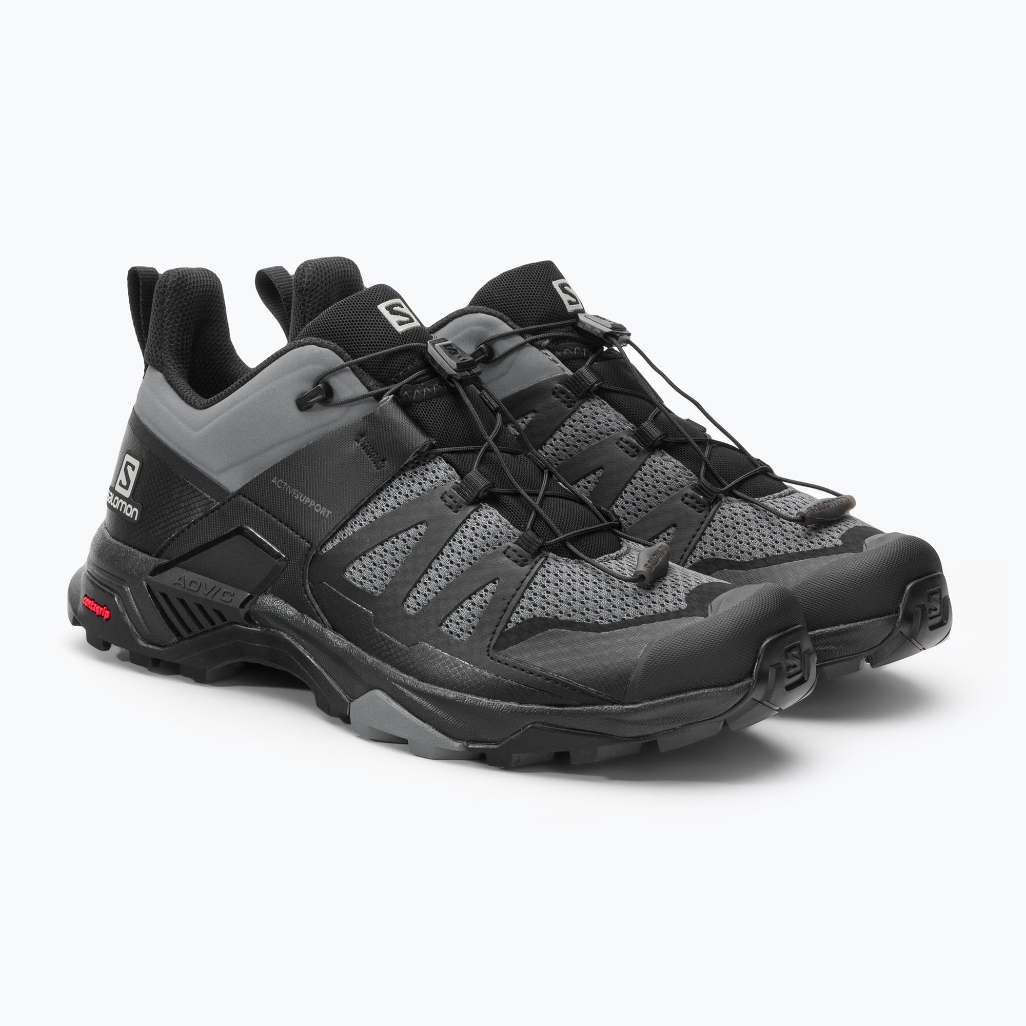 Pantofi trekking barbati X Ultra 4 Salomon Textil Gri 44 EU