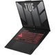 Laptop Gaming ASUS TUF A17 FA707NUG cu procesor AMD Ryzen™ 7 7445HS pana la 4.70 GHz, 17.3", FHD 144Hz, 16GB DDR5, 2TB SSD, GeForce RTX 4050 6GB, No OS, Mecha Gray