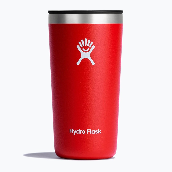 Cana termica, Hydro Flask, Inox, 355 ml, Rosu