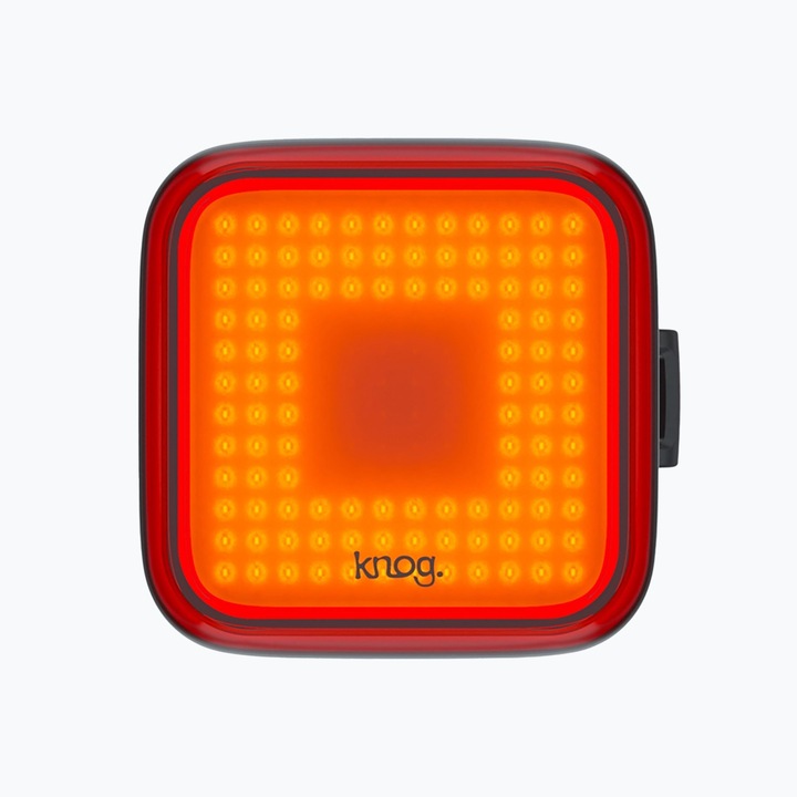 Задна светлина за велосипед, Knog, Square, 100lm, Червена