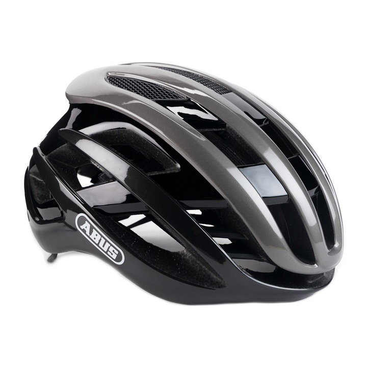ABUS védősisak, sötétszürke, 59-61 cm, 210g/230g, kerékpározáshoz