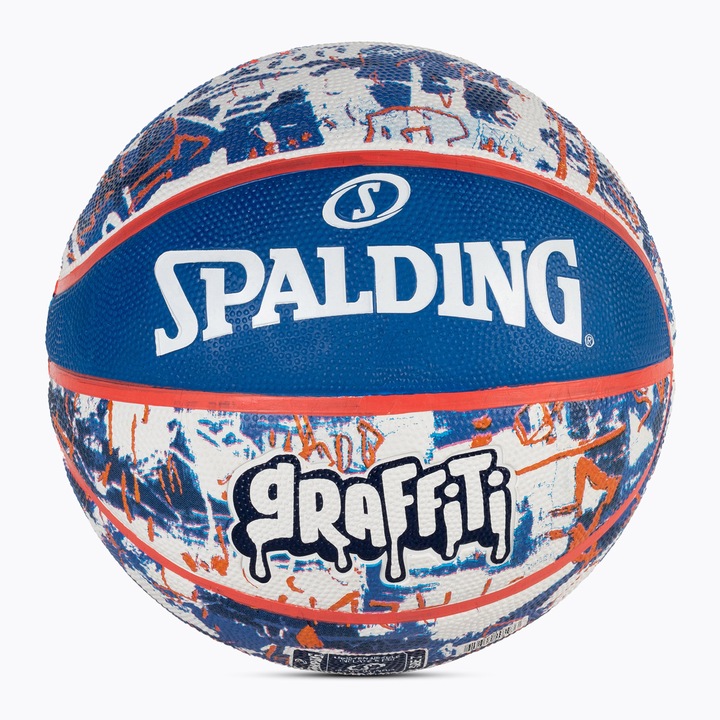 Minge de baschet, Spalding, Graffiti, 7, Multicolor