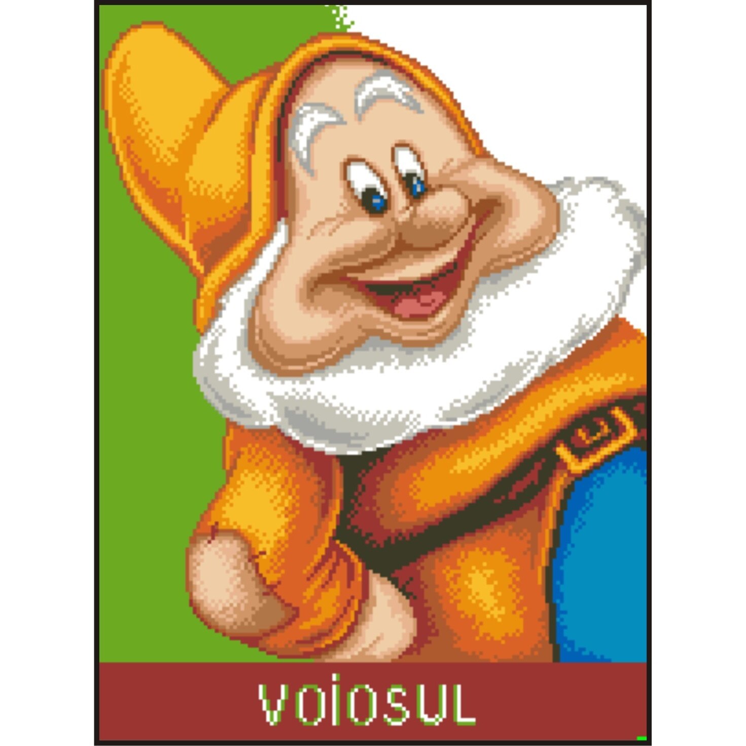 Voiosul - kit goblen cu panza imprimata