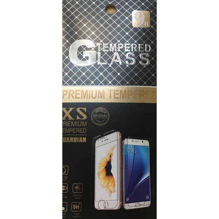 Prémium edzett védőüveg 9H a Huawei Y9 2018 telefonhoz - Átlátszó KP18913, Izmael
