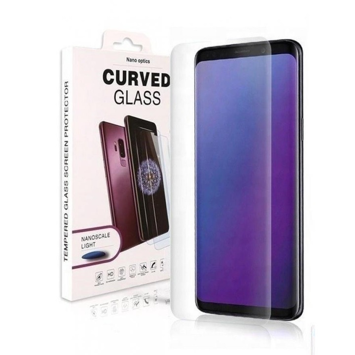 Védőfólia, Izmael, Samsung Galaxy Note 20 Ultra-hoz, Üveg, Átlátszó