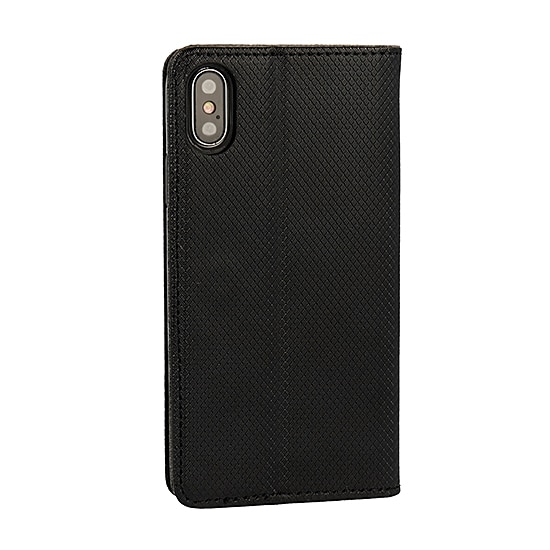 Husa flip Smart Book MAGNET pentru HUAWEI P SMART (2019) neagra