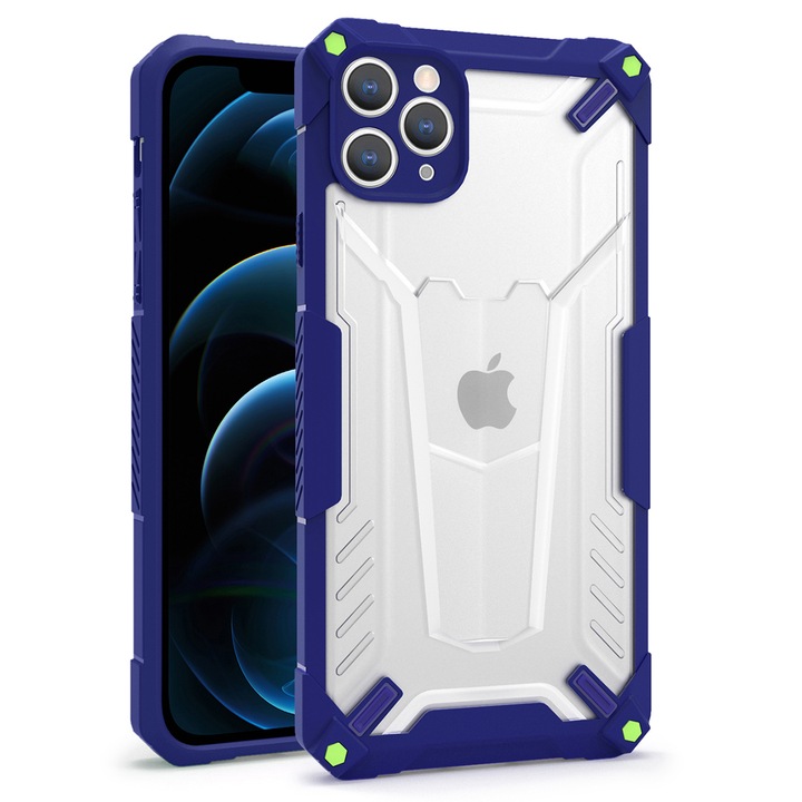 Hibrid tok Apple iPhone 7 / iPhone 8 / iPhone 2020 / iPhone 2022 telefonokhoz - Sötétkék KP18101