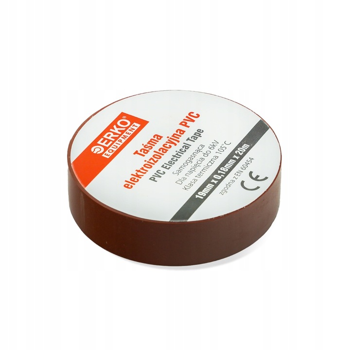 Изолирбанд, ERKO 15/10 Кафяв 10 бр