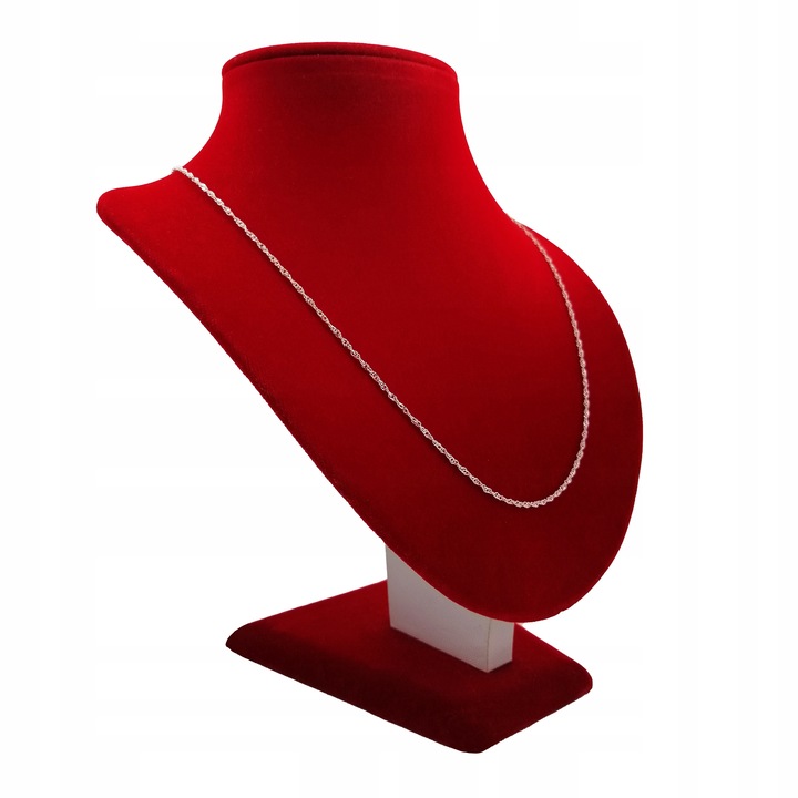 Lant dama, Golden-Celebrity, Argint, 55 cm, Argintiu
