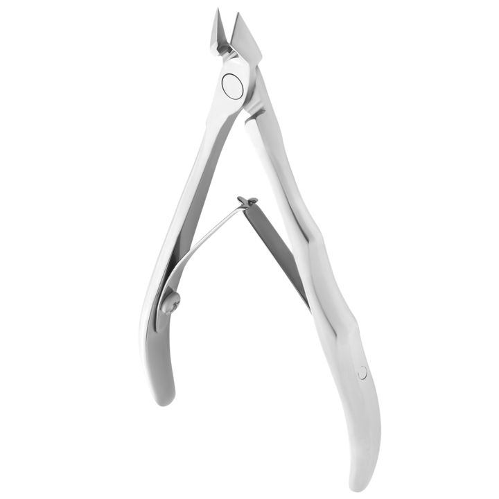 Cleste pentru cuticule, Staleks, Inox, 8 mm, Argintiu