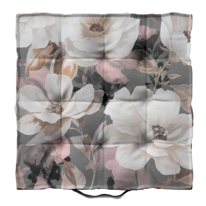 Възглавница за седалка, Dekoria, Текстил, 40 x 40 x 6 см, Многоцветна