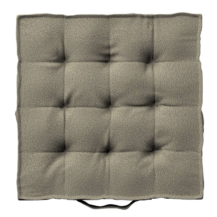 Възглавница за седалка, Dekoria, 50 × 50 × 10 см, бежово