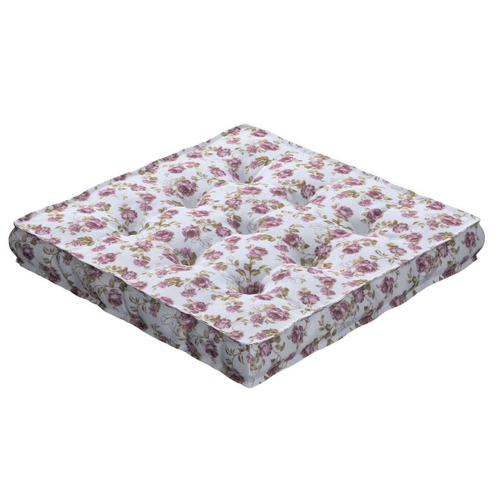 Възглавница за седалка, Dekoria, Текстил, 50 x 50 x 10 см, Многоцветна