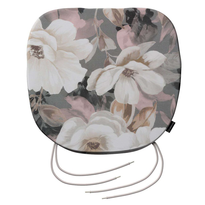 Възглавница за седалка, Dekoria, Текстил, 40 x 37 x 2,5 cm, Многоцветна