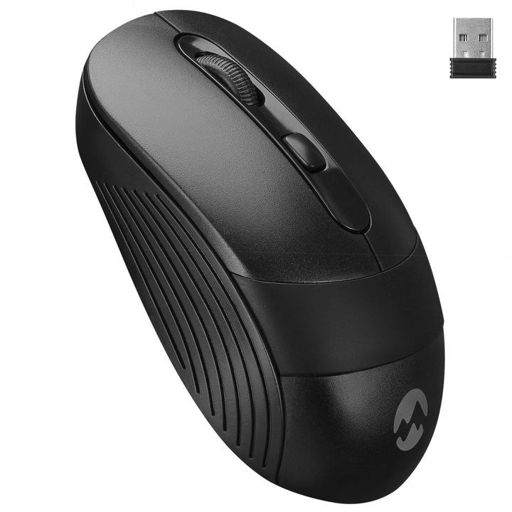 Mouse fara fir, Everest, 1600 dpi, Negru