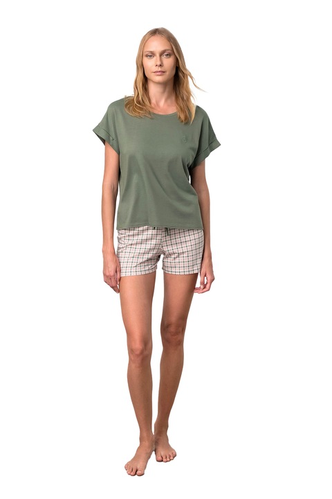 Női pizsama Vamp 18212, Egyszínű