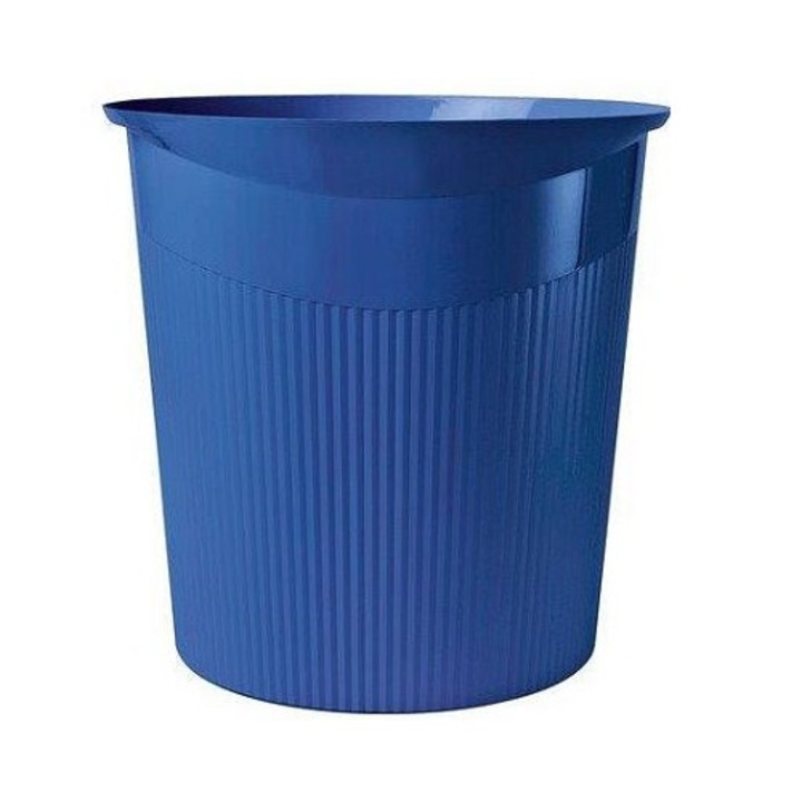 Cos de birou pentru hartii, 13 litri, HAN Loop - albastru