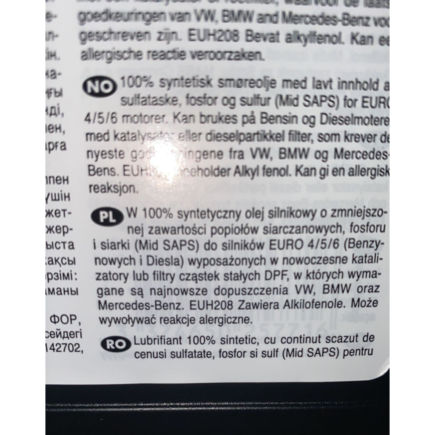 Ulei motor Motul 8100 X-Clean+, 5W30, 1L - eMAG.ro