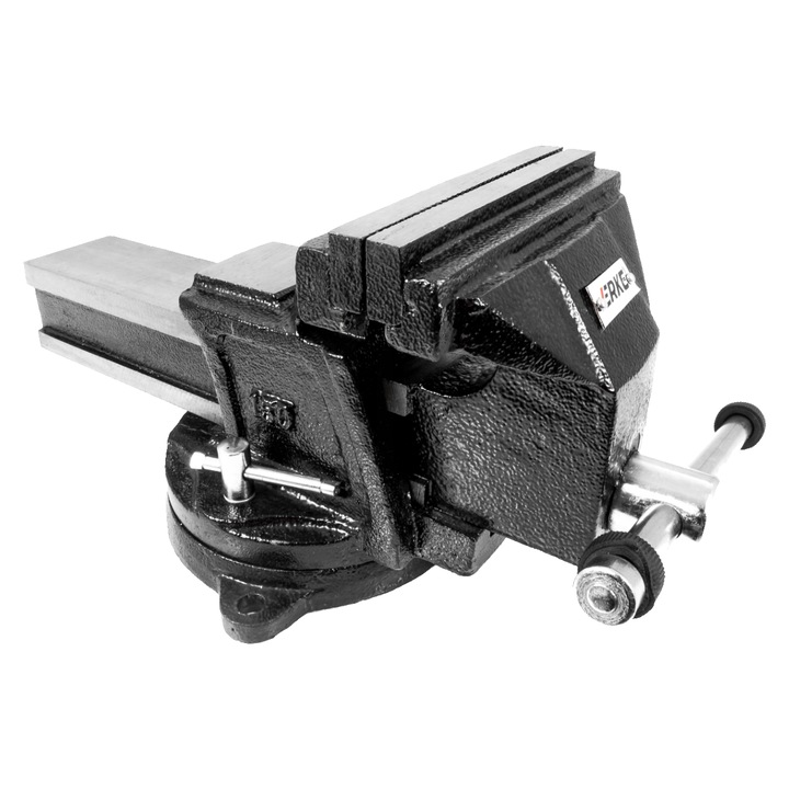 Menghina rotativa turnata, 150 mm, de banc, cu nicovala, Premium Line, Verke