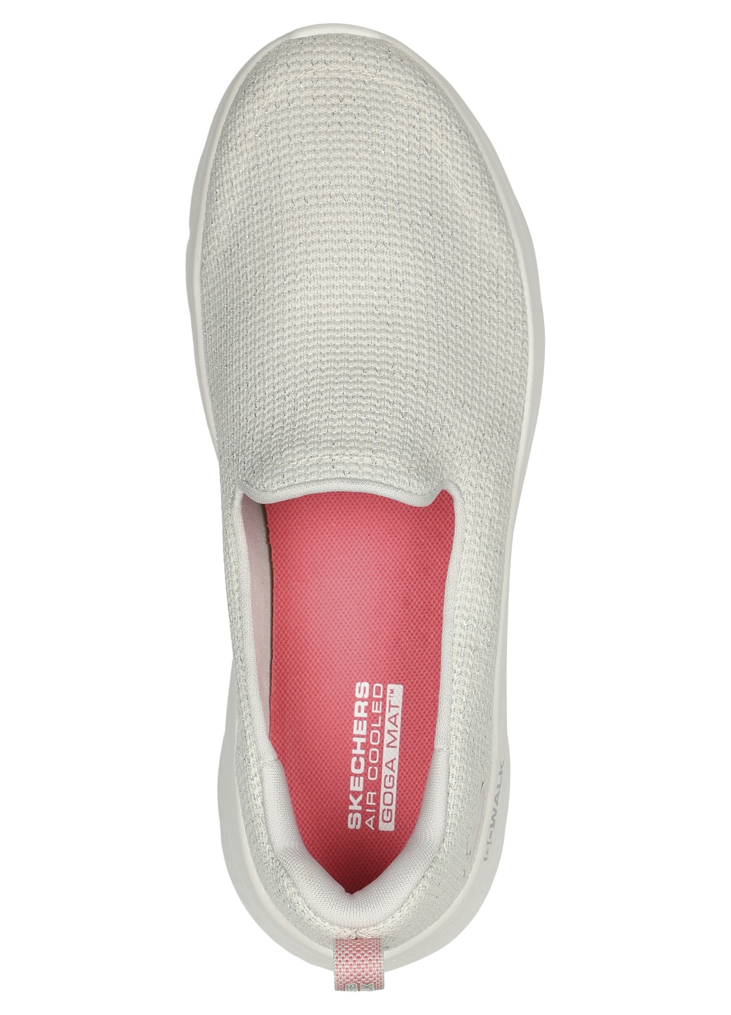 Pantofi dama sport Go Walk Flex124964 natural, Skechers, 38.5 EU