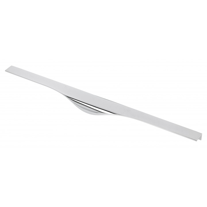 Maner picado, negru mat, C 2 x 224 / L 496, material-aluminiu