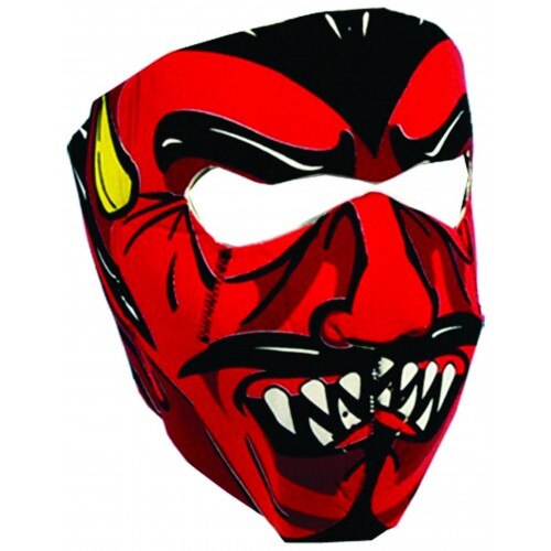 Masca neopren, BRG, colorata, model 