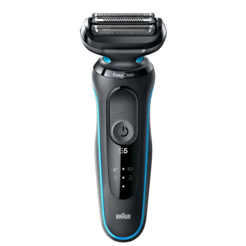Aparat de ras, Braun, Series 5 51-M4500cs, Wet&Dry cu suport de