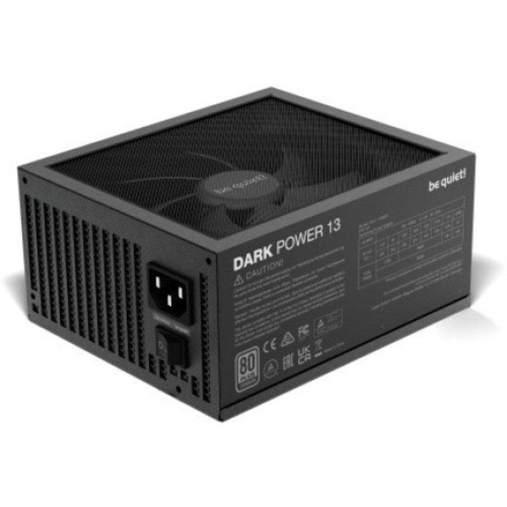 Be quiet! Dark Power 13 tápegység 1000 W 20+4 pin ATX ATX Fekete (BN335)