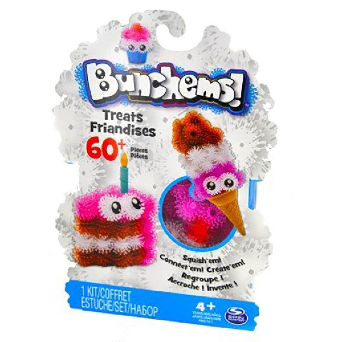 Set creativ 3D Bunchems Delicii dulci, 61 piese