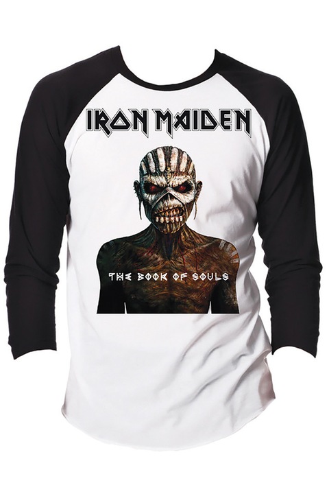Tricou maneca lunga MetalHeadMerch - Iron Maiden: The Book Of Souls, marimea S