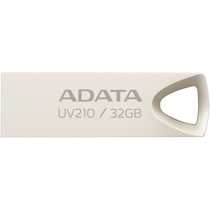 USB Flash памет ADATA UV210, 32GB, USB 2.0, Сребриста