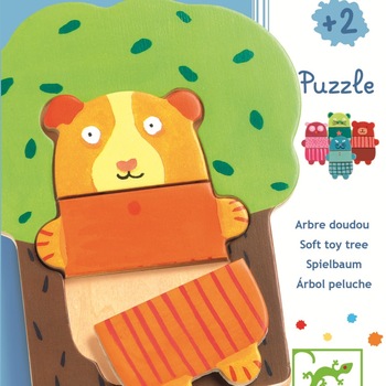 Puzzle din lemn Djeco - Copacelul vesel Puzzle din lemn Djeco - Copacelul vesel