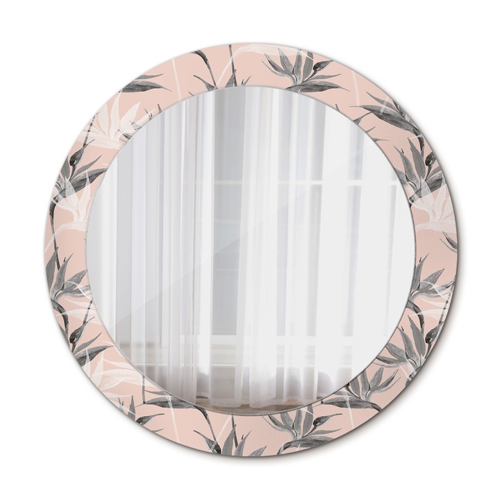 Fali tükör, Wallfluent, Utcai, Kerek, Többszínű, Ø70 cm, 010090550100300013308