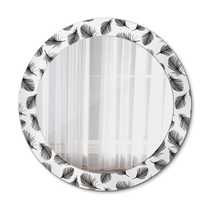 Fali tükör, Wallfluent, Toll, Kerek, Többszínű, Ø70 cm, 010090550100300012787