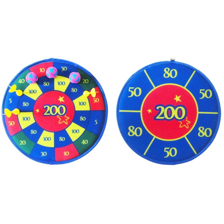 SOLEX 2 az 1-ben tépőzáras dobójáték, Átmérő 39 cm