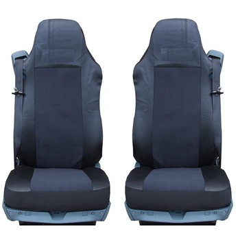 Set huse scaun auto Flexzon pentru camion VOLVO FL, FE, FM16, FH16, FH12, negru Set huse scaun auto Flexzon pentru camion VOLVO FL, FE, FM16, FH16, FH12, negru