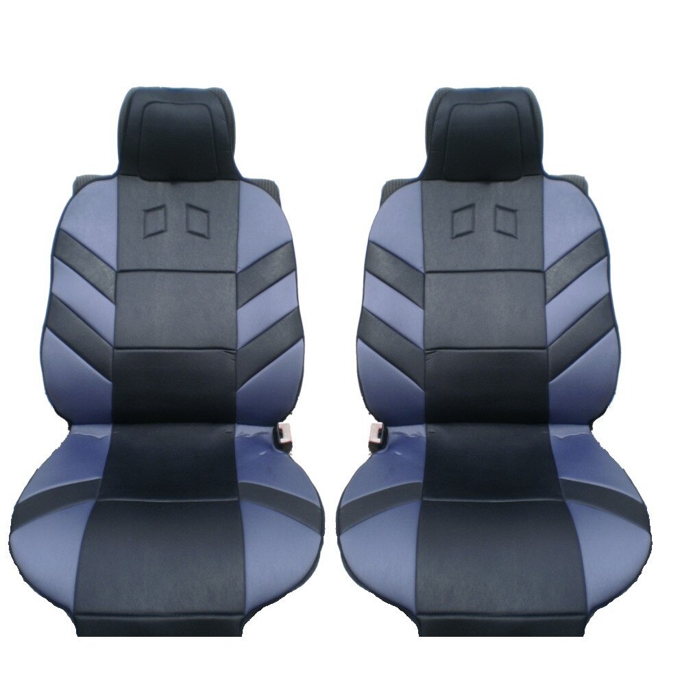 Huse scaune auto fata Flexzon, universale, gri 1+1