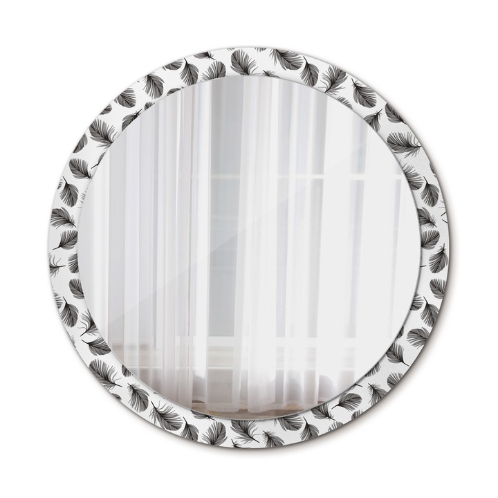 Fali tükör, Wallfluent, Toll, Kerek, Többszínű, Ø100 cm, 010090550130300012787