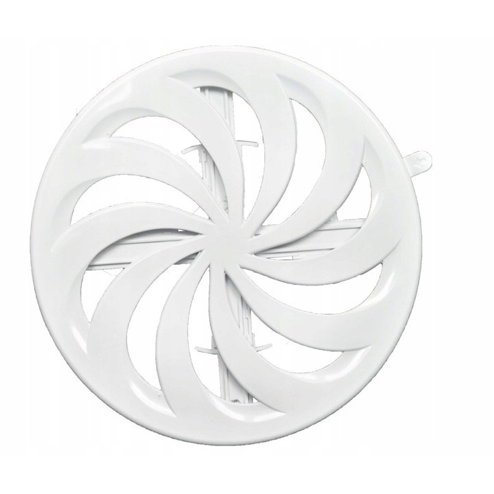 Вентилационна решетка, Airroxy, затворена, регулирана, Ø80150