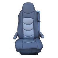 Huse maseur scaun auto Flexzon pentru camion universale, gri pentru Scania MAN DAF Volvo Iveco