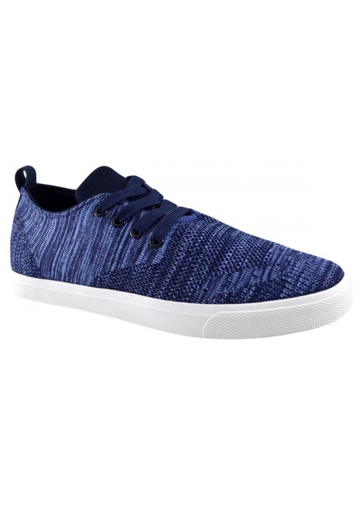 Ferfi sportcipo, sotetkek, textil anyagbol