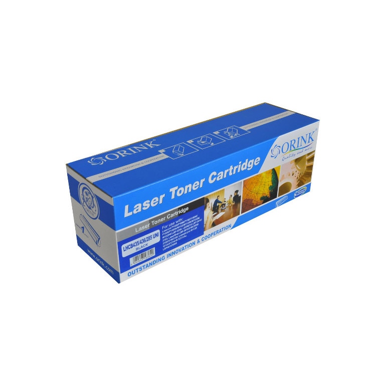 Cartus toner compatibil Q2612A CRG703 FX10 , Orink , compatibil cu echipamentele HP Laser Jet 1010,1012,1015,1018,1020,1022,3015, 3020,3030,3050,3052,3055, M1005,M1319F; Canon LBP 2900,LBP3000, L100,L120,L140, MF3440,MF4110,MF4120,MF4122,MF4140,MF4150