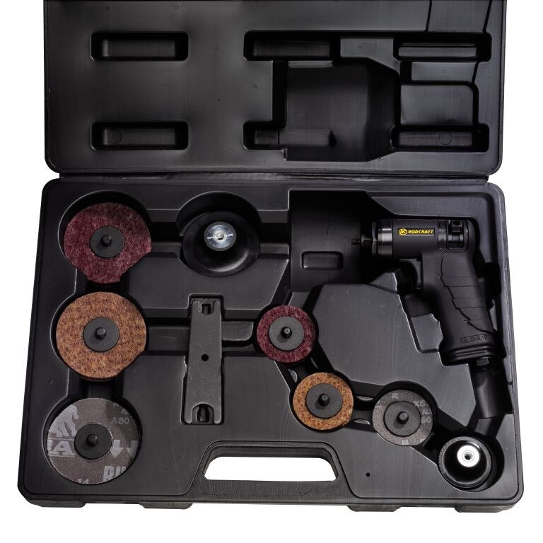 Set slefuitor tip pistol + accesorii Rodcraft RC7681K, 15000 rpm, 150 W