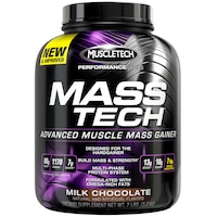 Proteina Muscletech Mass Tech Performance Series - Gainer 3.2 kg aroma Ciocolata - crestere masa musculara