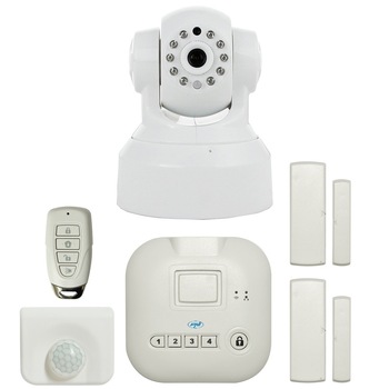 Kit casa inteligenta PNI SmartHome SM400 + camera video SM460 sistem de alarma si monitorizare video prin internet Kit casa inteligenta PNI SmartHome SM400 + camera video SM460 sistem de alarma si monitorizare video prin internet