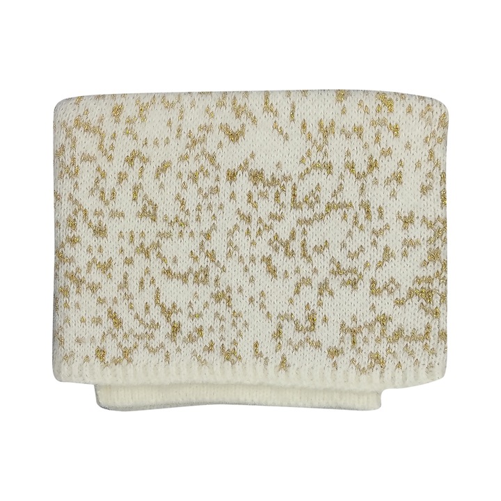 Guler dama, A&K, Acril, 30 x 18 cm, Alb/Auriu