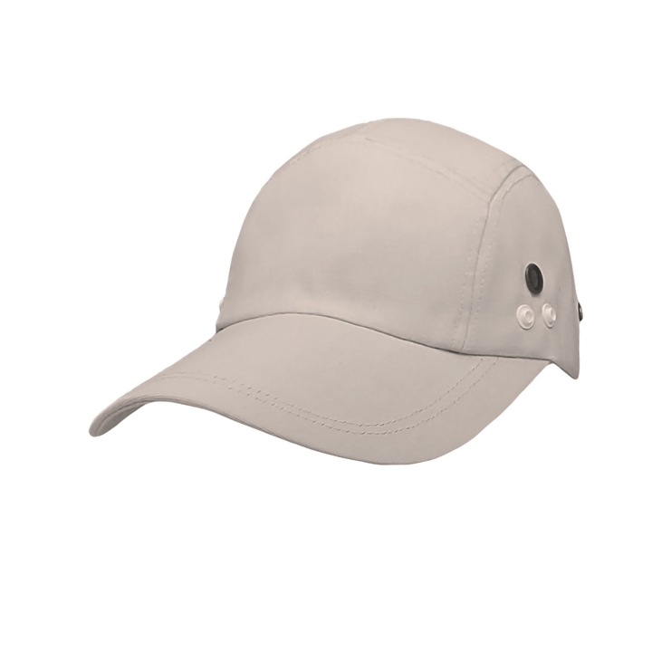 Sapca cu protectie, A&K, Detasabil, Ecru