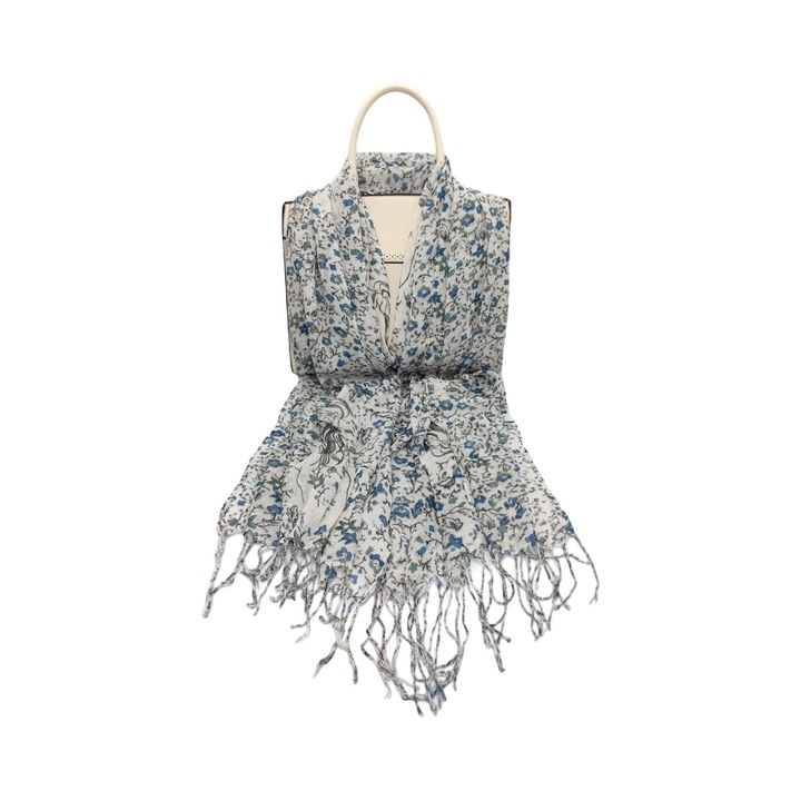 Esarfa dama, A&K, Bumbac, Multicolor