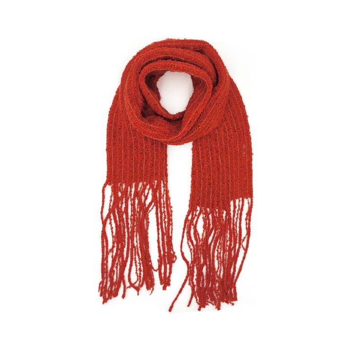 Esarfa de dama, A&K, Acril, Rosu