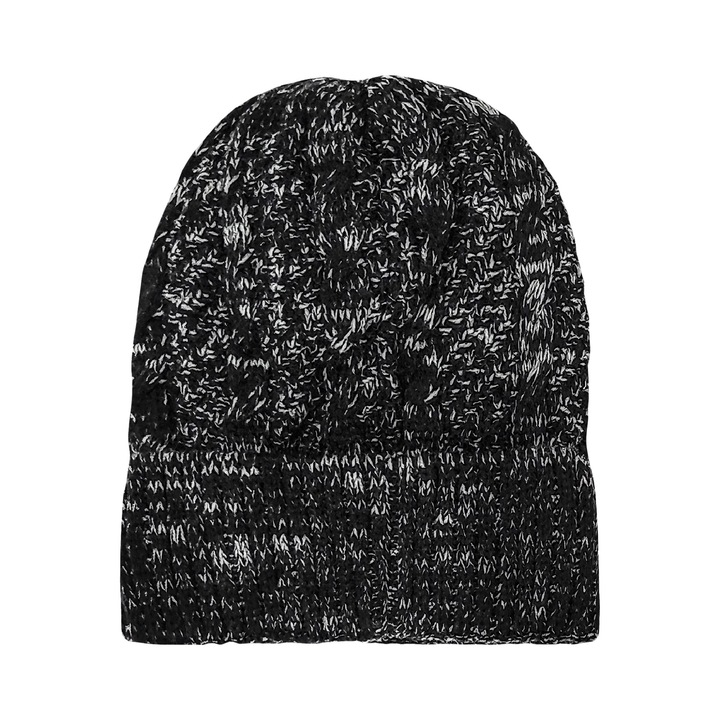 Caciula barbati, A&K, Acril, Negru, One-Size